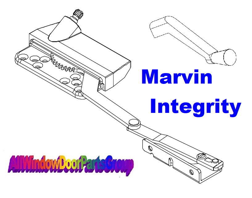 Marvin Integrity Casement Window Part Old Style Crank Operators All