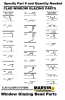 Marvin Window Glazing Bead Replacement Parts