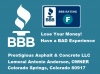 If you are shopping for concrete drive way or flatwork, asphalt work or or seal coatings in the Colorado Springs area - AVOID THIS COMPANY.   