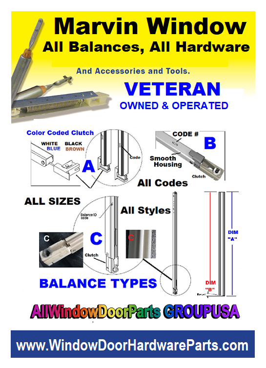 Double Hung Window Parts and Hardware | All Window Door Parts Group