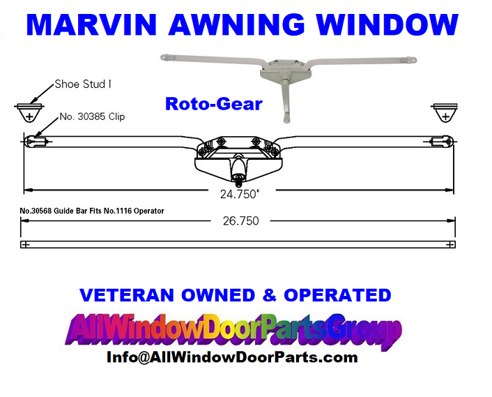 Awning Window Operators | All Window Door Parts Group